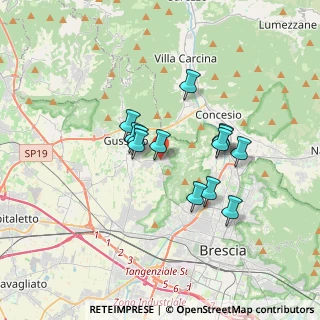 Mappa Viale Risorgimento, 25060 Cellatica BS, Italia (2.73462)
