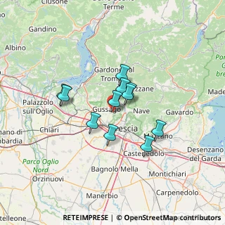 Mappa Viale Risorgimento, 25060 Cellatica BS, Italia (9.64545)