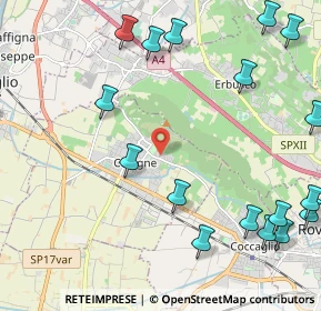 Mappa Via Riccafana, 25033 Cologne BS, Italia (3.094)