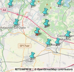 Mappa Via Riccafana, 25033 Cologne BS, Italia (4.59667)