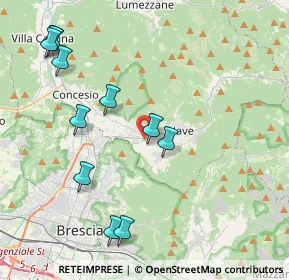 Mappa Via Edison, 25075 Nave BS, Italia (4.60364)