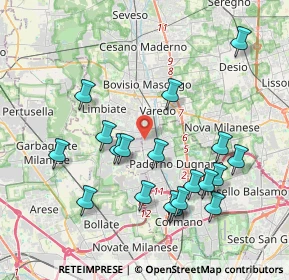 Mappa Via Monte Cervino, 20037 Paderno Dugnano MI, Italia (4.03474)