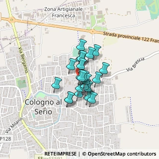 Mappa Via Medaglia d'Oro Antonio Locatelli, 24055 Cologno Al Serio BG, Italia (0.2375)