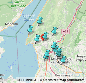 Mappa SP 9, 37010 Costermano VR, Italia (5.81583)