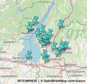 Mappa SP 9, 37010 Costermano VR, Italia (9.8265)