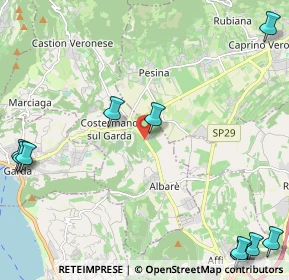 Mappa SP 9, 37010 Costermano VR, Italia (3.40273)