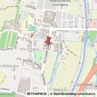 Mappa Via Quaglieni, 14, 25060 Collebeato, Brescia (Lombardia)
