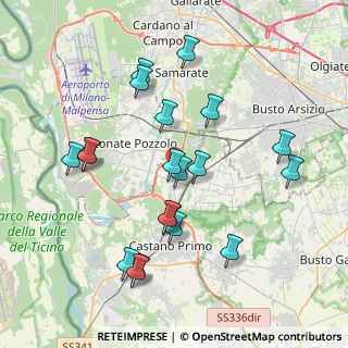Mappa Vicolo Mincio, 20020 Vanzaghello MI, Italia (3.9185)