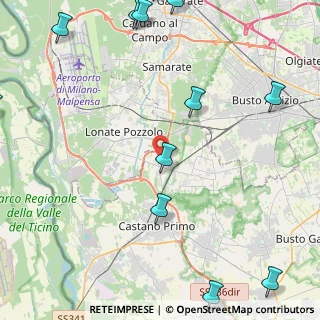Mappa Vicolo Mincio, 20020 Vanzaghello MI, Italia (6.94214)