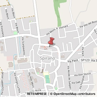 Mappa Piazza Ere, 18, 24050 Spirano, Bergamo (Lombardia)