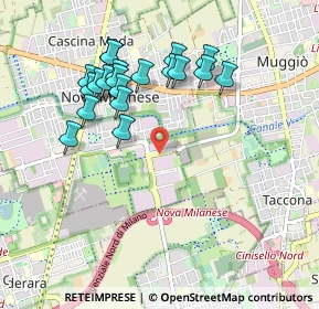Mappa Via Luigi Galvani, 20834 Nova Milanese MB, Italia (0.937)