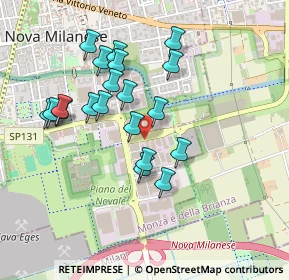 Mappa Via Luigi Galvani, 20834 Nova Milanese MB, Italia (0.4225)