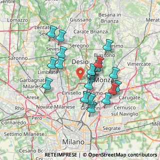 Mappa Nova Milanese, 20054 Nova Milanese MB, Italia (5.9935)