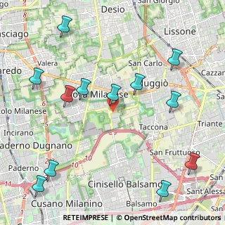 Mappa Nova Milanese, 20054 Nova Milanese MB, Italia (2.6275)