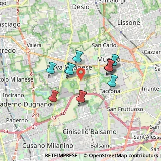 Mappa Nova Milanese, 20054 Nova Milanese MB, Italia (1.38692)