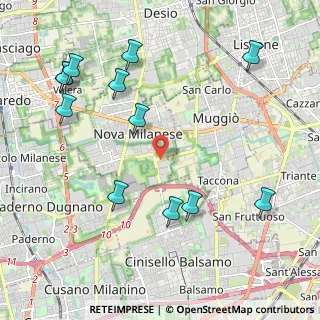 Mappa Nova Milanese, 20054 Nova Milanese MB, Italia (2.4875)