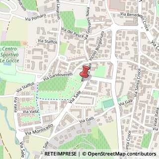 Mappa Via Sale, 15, 25064 Gussago, Brescia (Lombardia)