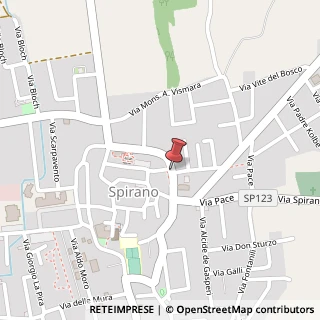 Mappa Via Campo del Pero, 7, 24050 Spirano, Bergamo (Lombardia)