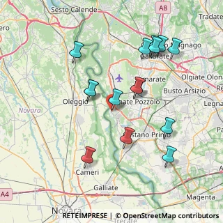 Mappa Via Giovanni Verga, 21015 Lonate Pozzolo VA, Italia (7.644)