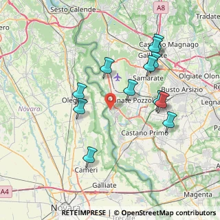 Mappa Via Giovanni Verga, 21015 Lonate Pozzolo VA, Italia (7.46833)