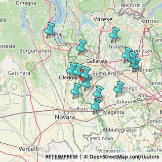Mappa Via Giovanni Verga, 21015 Lonate Pozzolo VA, Italia (12.94429)