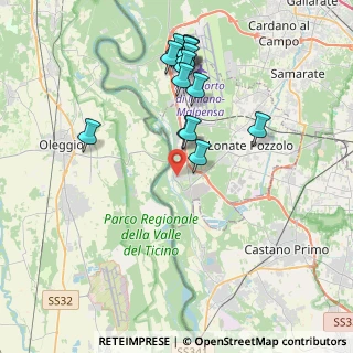 Mappa Via Giovanni Verga, 21015 Lonate Pozzolo VA, Italia (3.85357)