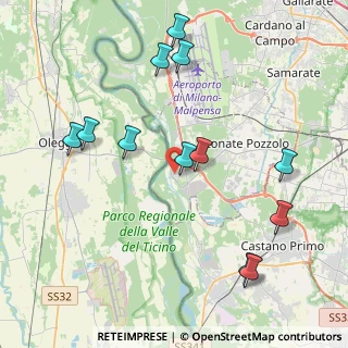Mappa Via Giovanni Verga, 21015 Lonate Pozzolo VA, Italia (4.49583)