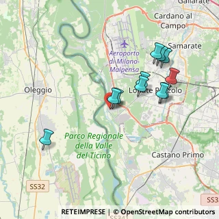 Mappa Via Giovanni Verga, 21015 Lonate Pozzolo VA, Italia (3.57091)