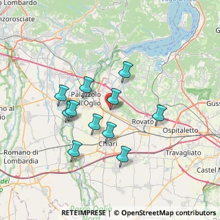 Mappa Cologne, 25033 Cologne BS, Italia (6.20545)