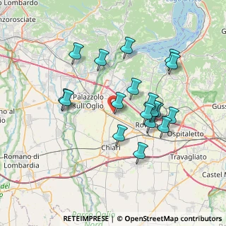 Mappa Cologne, 25033 Cologne BS, Italia (6.82833)