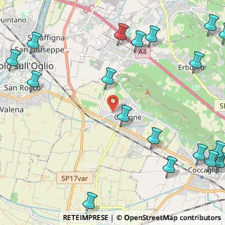 Mappa Cologne, 25033 Cologne BS, Italia (3.461)