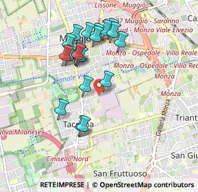 Mappa Via Pavia, 20053 Muggiò MB, Italia (0.856)