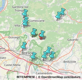 Mappa Via Fucina, 25075 Nave BS, Italia (7.21769)