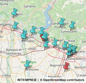 Mappa Via Selva, 25046 Cazzago San Martino BS, Italia (16.086)