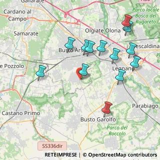 Mappa Via Chisimaio, 21052 Busto Arsizio VA, Italia (4.16462)