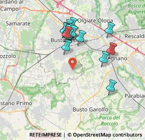 Mappa Via Chisimaio, 21052 Busto Arsizio VA, Italia (3.43313)