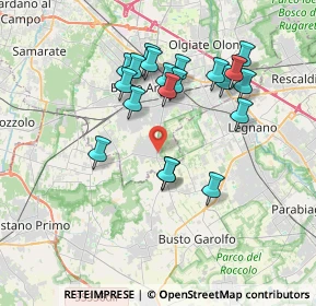 Mappa Via Chisimaio, 21052 Busto Arsizio VA, Italia (3.381)