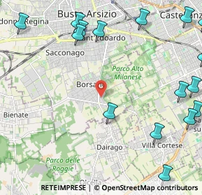 Mappa Via Chisimaio, 21052 Busto Arsizio VA, Italia (3.27526)