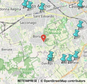Mappa Via Chisimaio, 21052 Busto Arsizio VA, Italia (2.89364)