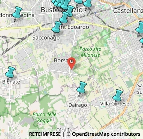 Mappa Via Chisimaio, 21052 Busto Arsizio VA, Italia (3.2)