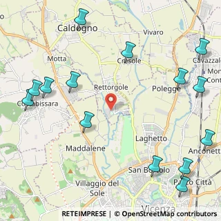 Mappa Via Istrana, 36030 Caldogno VI, Italia (3.03357)