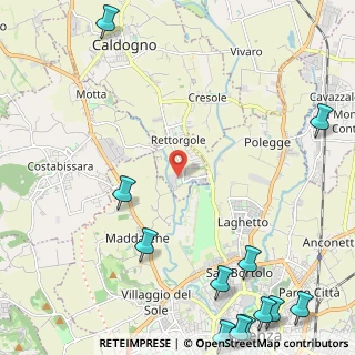 Mappa Via Istrana, 36030 Caldogno VI, Italia (3.62417)