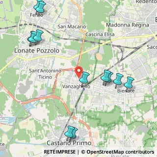 Mappa 20020 Vanzaghello MI, Italia (2.72417)