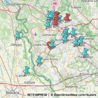 Mappa 20020 Vanzaghello MI, Italia (8.692)