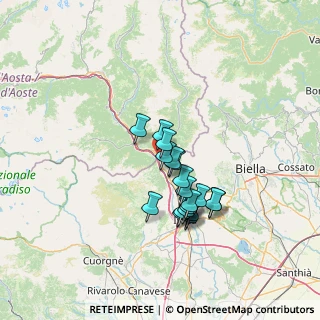 Mappa , 10010 Carema TO, Italia (10.80263)