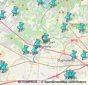 Mappa Via T. Olivelli, 25046 Cazzago San Martino BS, Italia (6.0595)