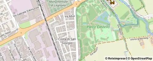 Mappa Legnano