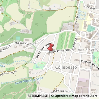 Mappa Via Gaetano Salvemini, 12, 25060 Collebeato, Brescia (Lombardia)