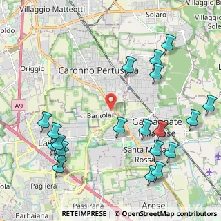 Mappa Via Ponchielli, 21042 Caronno Pertusella VA, Italia (2.6475)