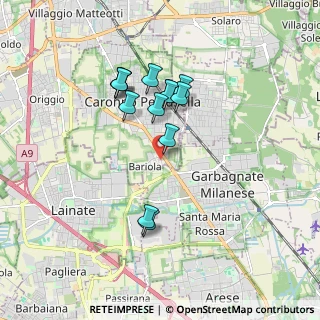 Mappa Via Ponchielli Amilcare, 21042 Caronno Pertusella VA, Italia (1.53385)